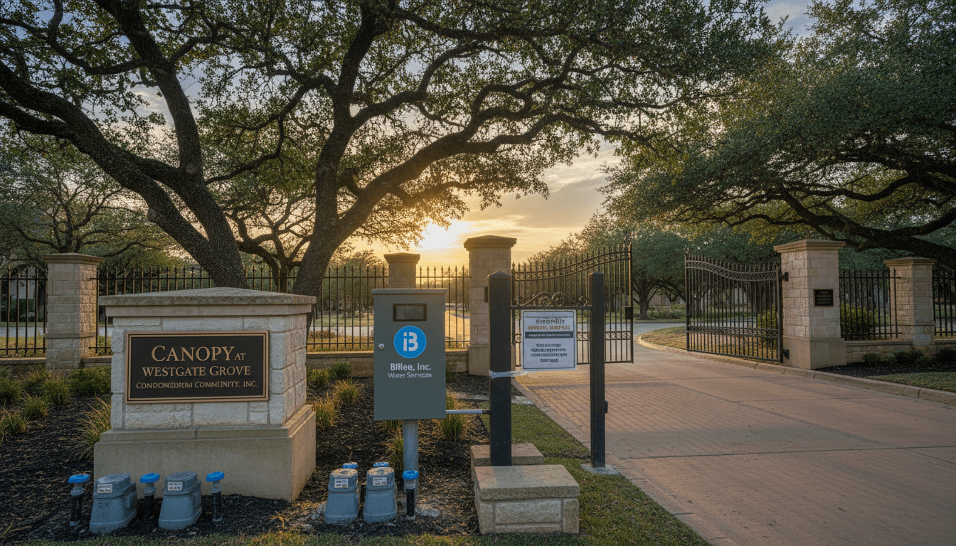 New Water Billing Service Provider